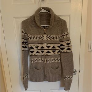 TNA Sea to Sky Zip-up Sweater